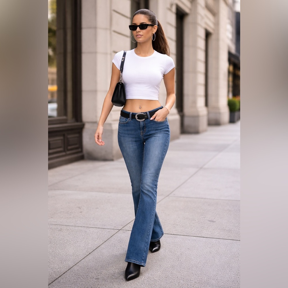 Rock & Republic Kasandra Mid-Rise Bootcut Jeans Late 2000’s
